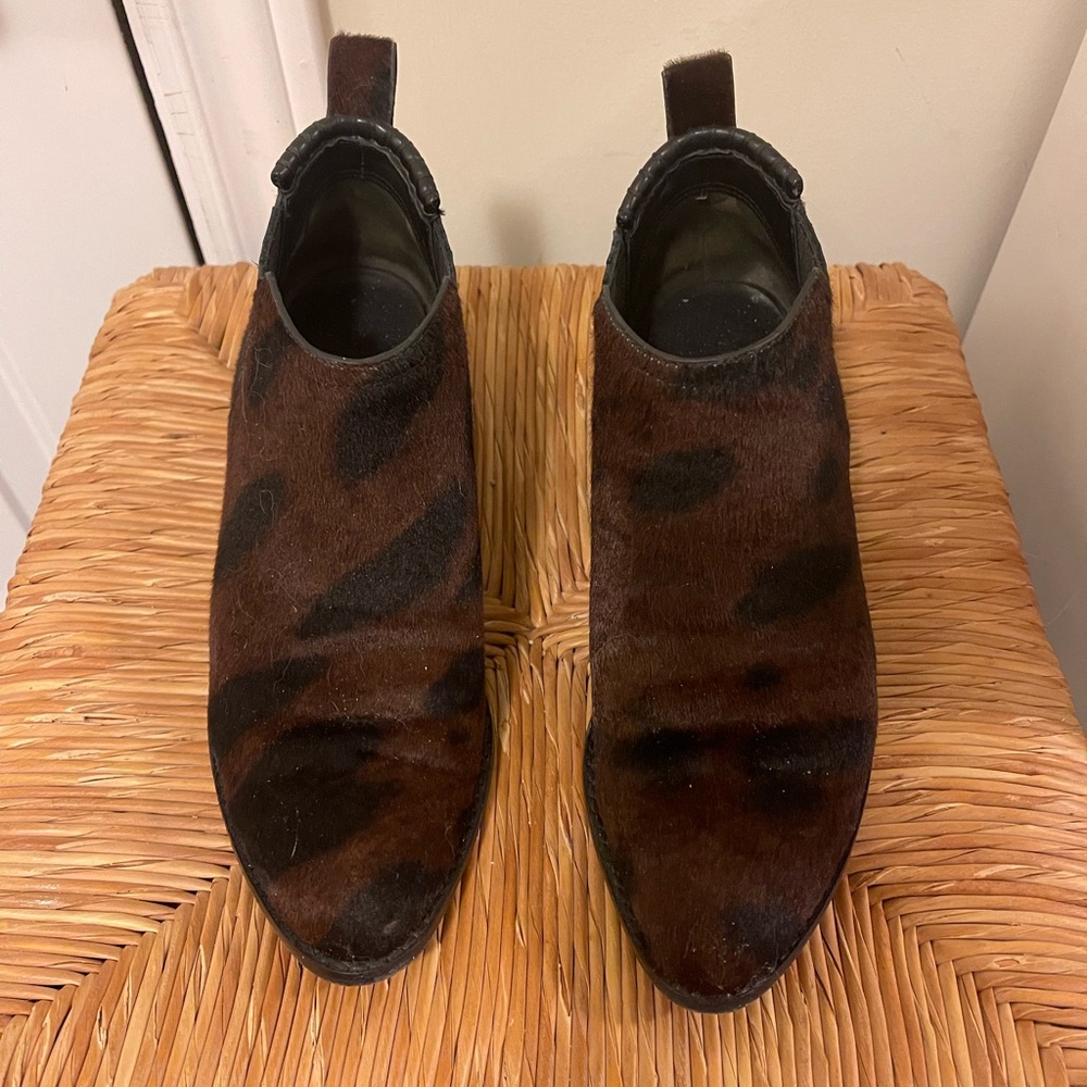 Alexander Wang Kori Ankle Boots Sz 36.5 Pony Hairstyle